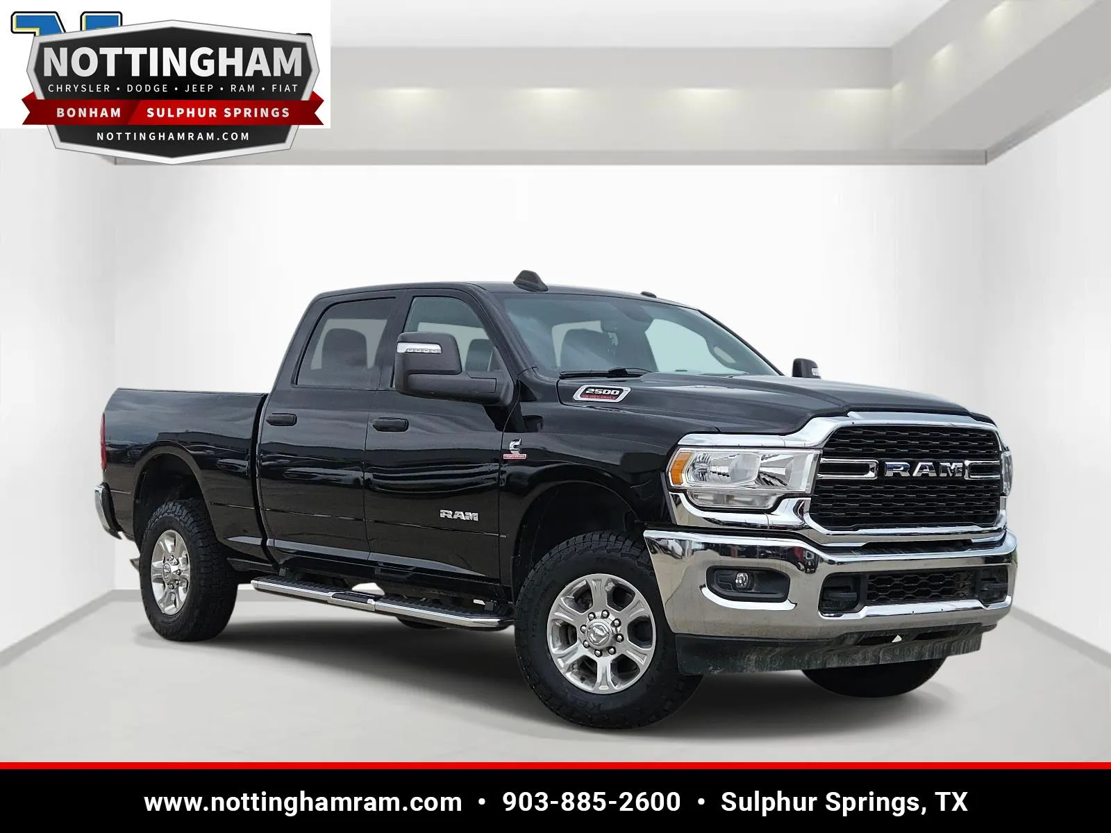 Black 2024 Ram 2500 Big Horn for sale in Sulphur Springs, TX