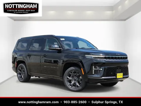 Black 2026 Jeep Grand Wagoneer Limited Altitude for sale in Sulphur Springs, TX