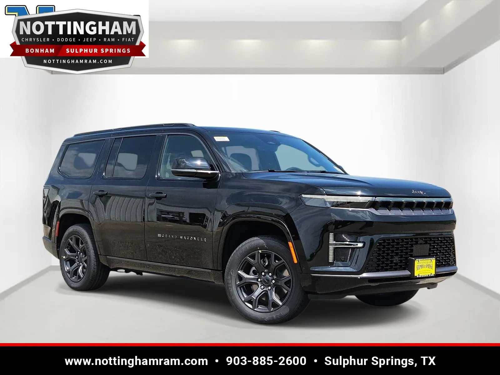 Black 2026 Jeep Grand Wagoneer Limited Altitude for sale in Sulphur Springs, TX