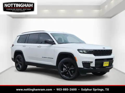 White 2024 Jeep Grand Cherokee L Limited for sale in Sulphur Springs, TX