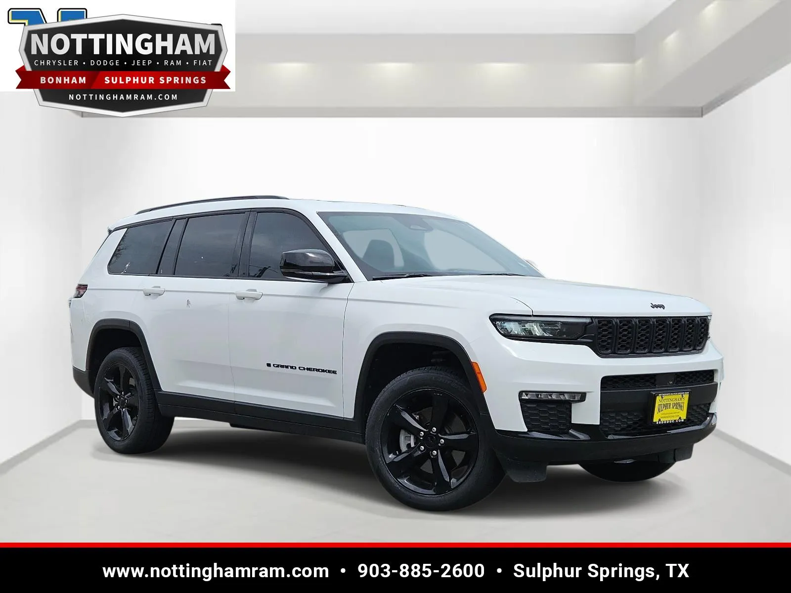 White 2024 Jeep Grand Cherokee L Limited for sale in Sulphur Springs, TX