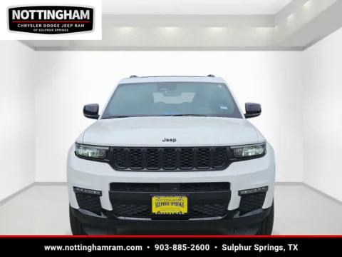 Photos of 2024 Jeep Grand Cherokee L Limited for sale in Sulphur Springs, TX at Nottingham Chrysler Dodge Jeep Ram of Sulphur Springs