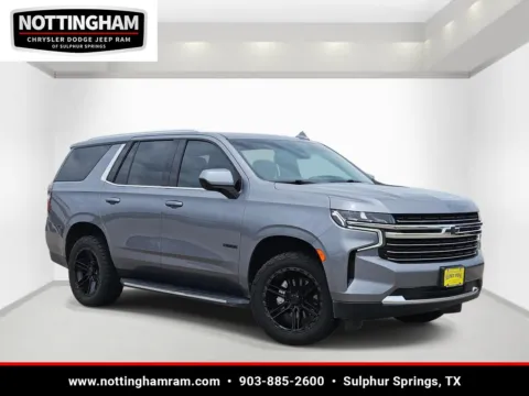 Gray 2021 Chevrolet Tahoe LT for sale in Sulphur Springs, TX