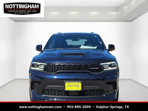 Photos of 2026 Dodge Durango GT Plus for sale in Sulphur Springs, TX at Nottingham Chrysler Dodge Jeep Ram of Sulphur Springs