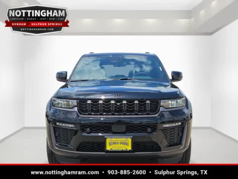 Photos of 2026 Jeep Grand Cherokee 85th Anniversary Edition for sale in Sulphur Springs, TX at Nottingham Chrysler Dodge Jeep Ram of Sulphur Springs