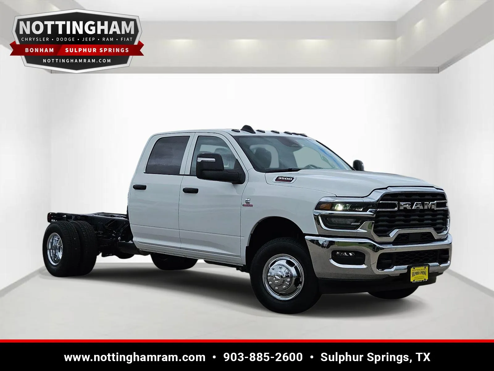 White 2026 Ram 3500 Chassis Cab Tradesman for sale in Sulphur Springs, TX