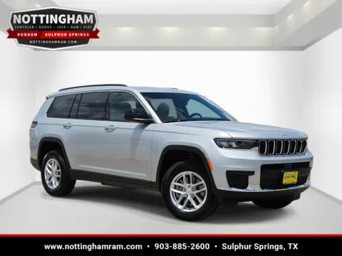 Silver 2026 Jeep Grand Cherokee L Laredo X for sale in Sulphur Springs, TX