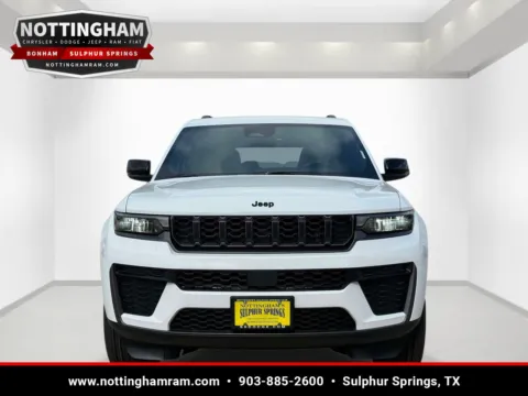 Photos of 2026 Jeep Grand Cherokee L Laredo Altitude for sale in Sulphur Springs, TX at Nottingham Chrysler Dodge Jeep Ram of Sulphur Springs