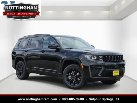 Black 2026 Jeep Grand Cherokee L Laredo Altitude for sale in Sulphur Springs, TX