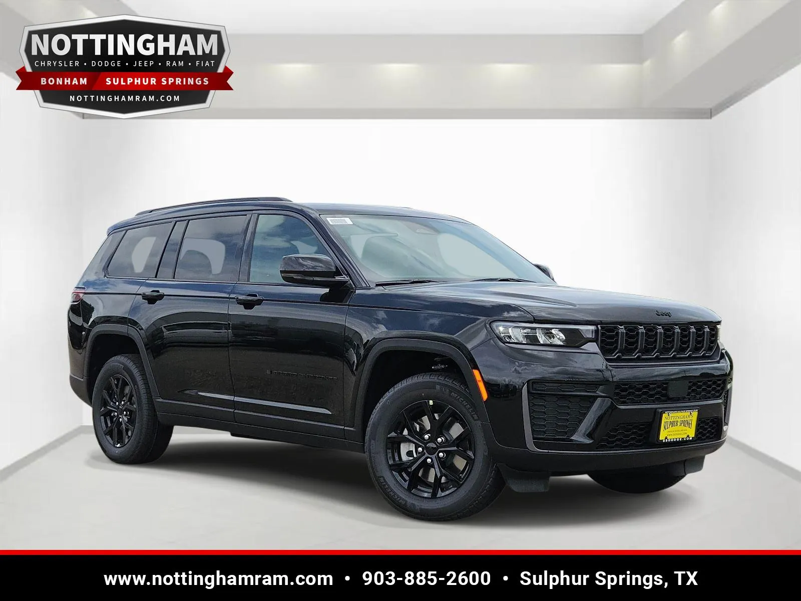 Black 2026 Jeep Grand Cherokee L Laredo Altitude for sale in Sulphur Springs, TX