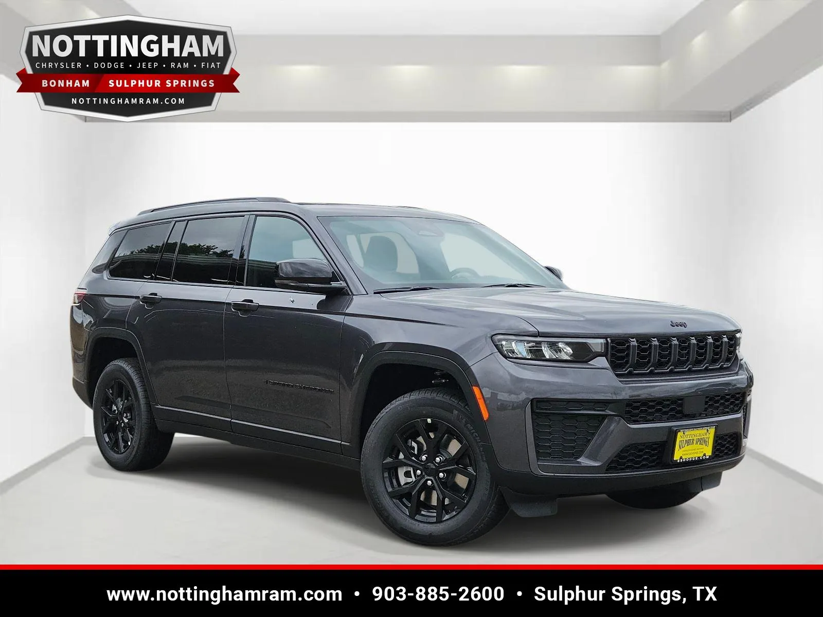 Gray 2026 Jeep Grand Cherokee L Laredo Altitude for sale in Sulphur Springs, TX