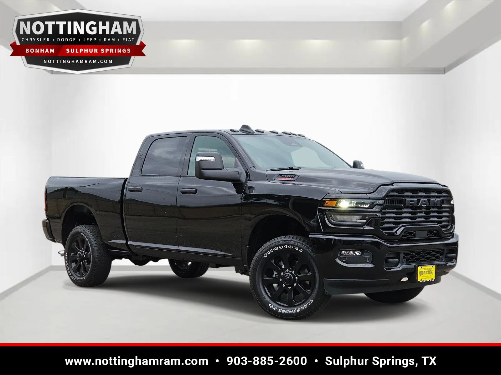 Black 2026 Ram 2500 Lone Star for sale in Sulphur Springs, TX