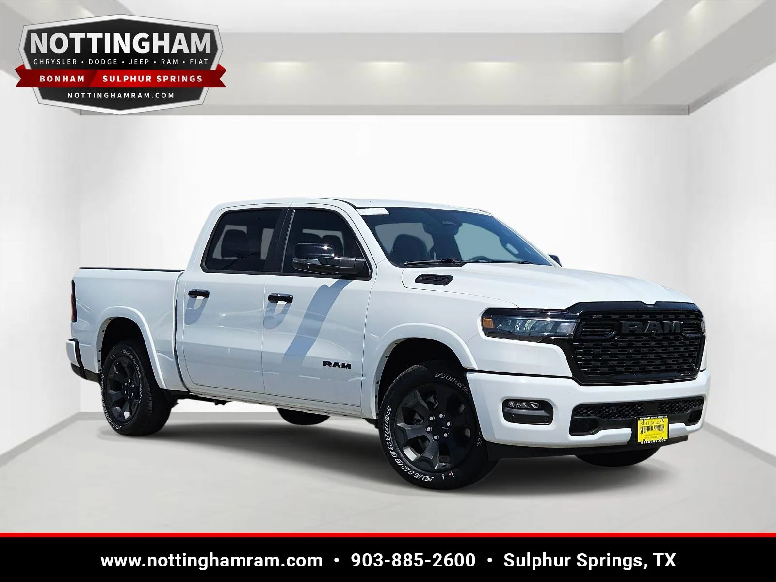 White 2026 Ram 1500 Big Horn for sale in Sulphur Springs, TX