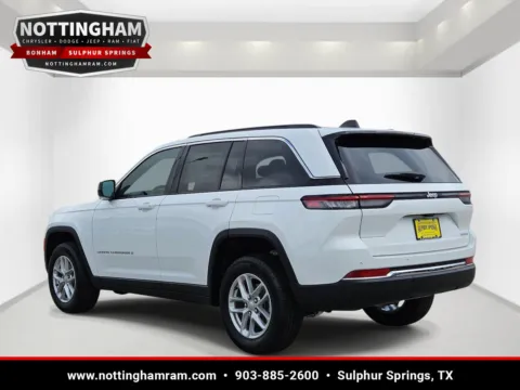 Another view of 2026 Jeep Grand Cherokee Laredo X for sale in Sulphur Springs, TX at Nottingham Chrysler Dodge Jeep Ram of Sulphur Springs