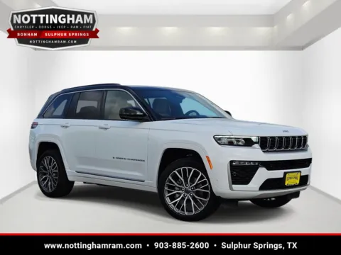White 2026 Jeep Grand Cherokee Summit for sale in Sulphur Springs, TX