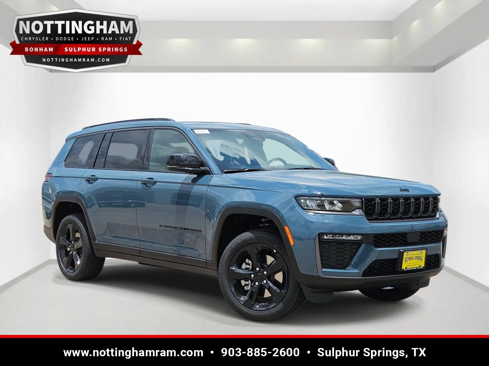 Blue 2026 Jeep Grand Cherokee L Limited for sale in Sulphur Springs, TX