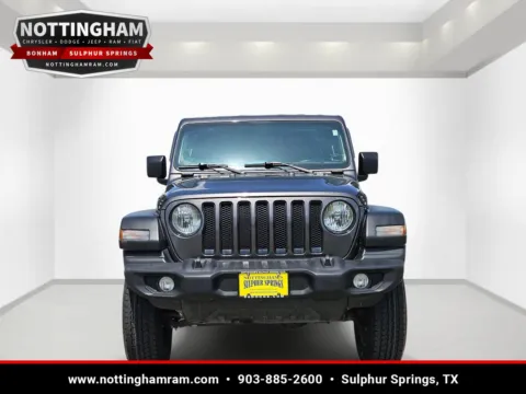 Photos of 2021 Jeep Wrangler Unlimited Sport Altitude for sale in Sulphur Springs, TX at Nottingham Chrysler Dodge Jeep Ram of Sulphur Springs