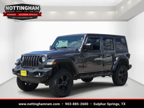 Another view of 2021 Jeep Wrangler Unlimited Sport Altitude for sale in Sulphur Springs, TX at Nottingham Chrysler Dodge Jeep Ram of Sulphur Springs