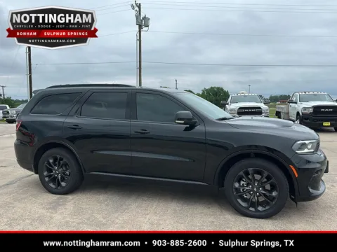 Black 2025 Dodge Durango R/T Plus for sale in Sulphur Springs, TX