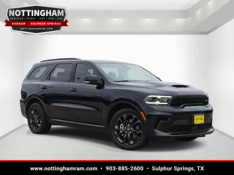 Black 2025 Dodge Durango R/T Plus for sale in Sulphur Springs, TX