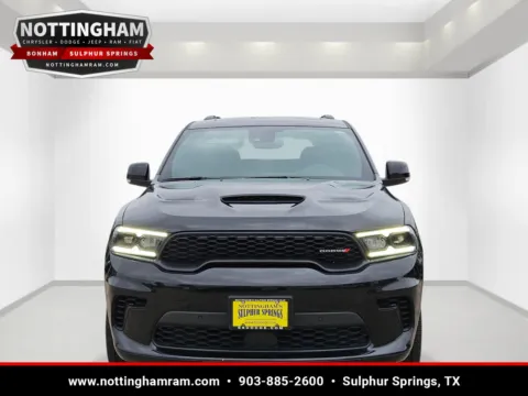 Photos of 2025 Dodge Durango R/T Plus for sale in Sulphur Springs, TX at Nottingham Chrysler Dodge Jeep Ram of Sulphur Springs