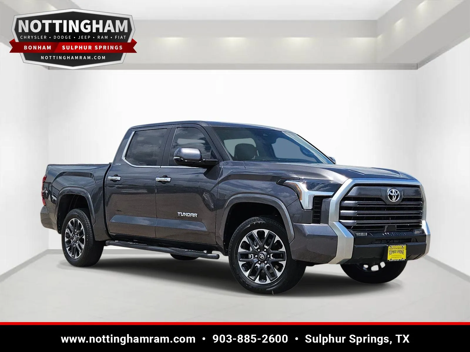 Gray 2025 Toyota Tundra Limited for sale in Sulphur Springs, TX