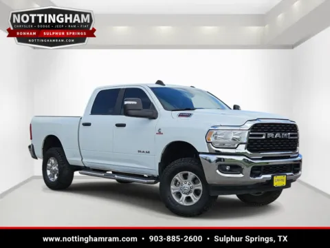 White 2024 Ram 2500 Big Horn for sale in Sulphur Springs, TX