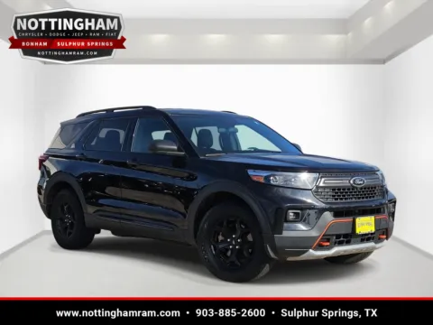 Black 2022 Ford Explorer Timberline for sale in Sulphur Springs, TX