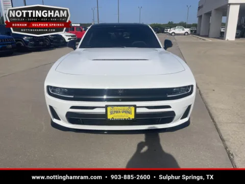 Photos of 2026 Dodge Charger R/T for sale in Sulphur Springs, TX at Nottingham Chrysler Dodge Jeep Ram of Sulphur Springs