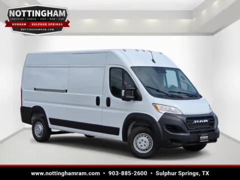 White 2026 Ram Promaster 2500 Tradesman for sale in Sulphur Springs, TX