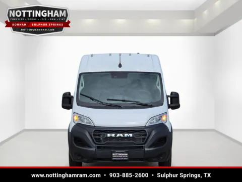 Photos of 2026 Ram Promaster 2500 Tradesman for sale in Sulphur Springs, TX at Nottingham Chrysler Dodge Jeep Ram of Sulphur Springs