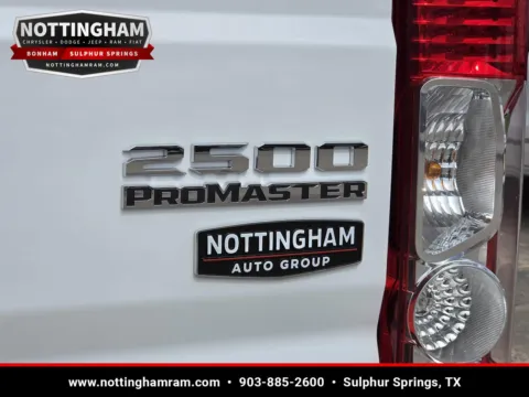 More photos of 2026 Ram Promaster 2500 Tradesman at Nottingham Chrysler Dodge Jeep Ram of Sulphur Springs, TX