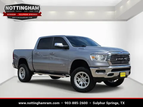 Silver 2024 Ram 1500 Laramie for sale in Sulphur Springs, TX