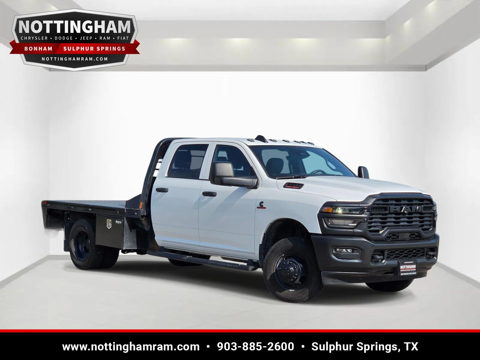 White 2026 Ram 3500 Chassis Cab Tradesman for sale in Sulphur Springs, TX
