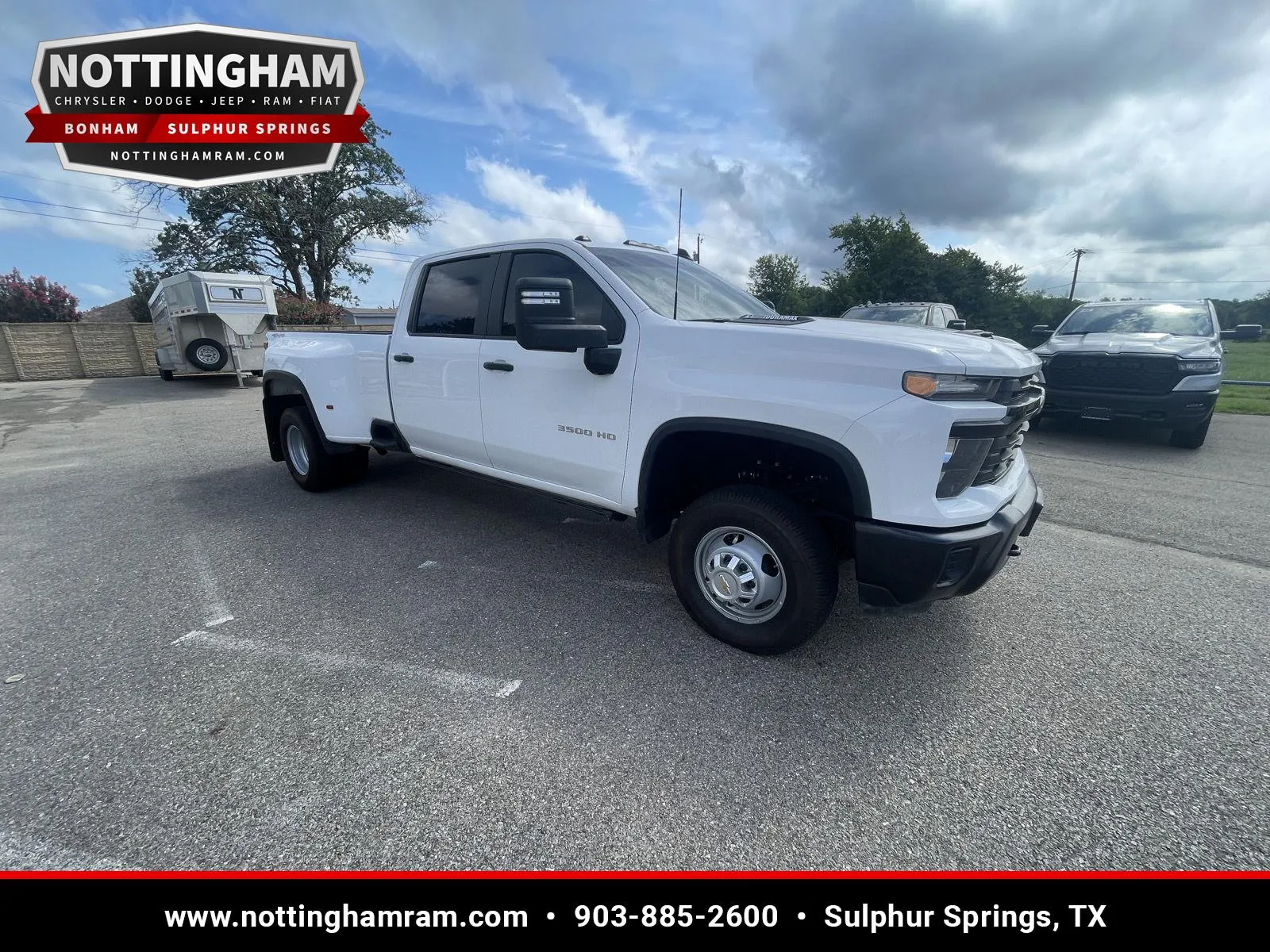 White 2026 Chevrolet Silverado 3500HD Work Truck for sale in Sulphur Springs, TX
