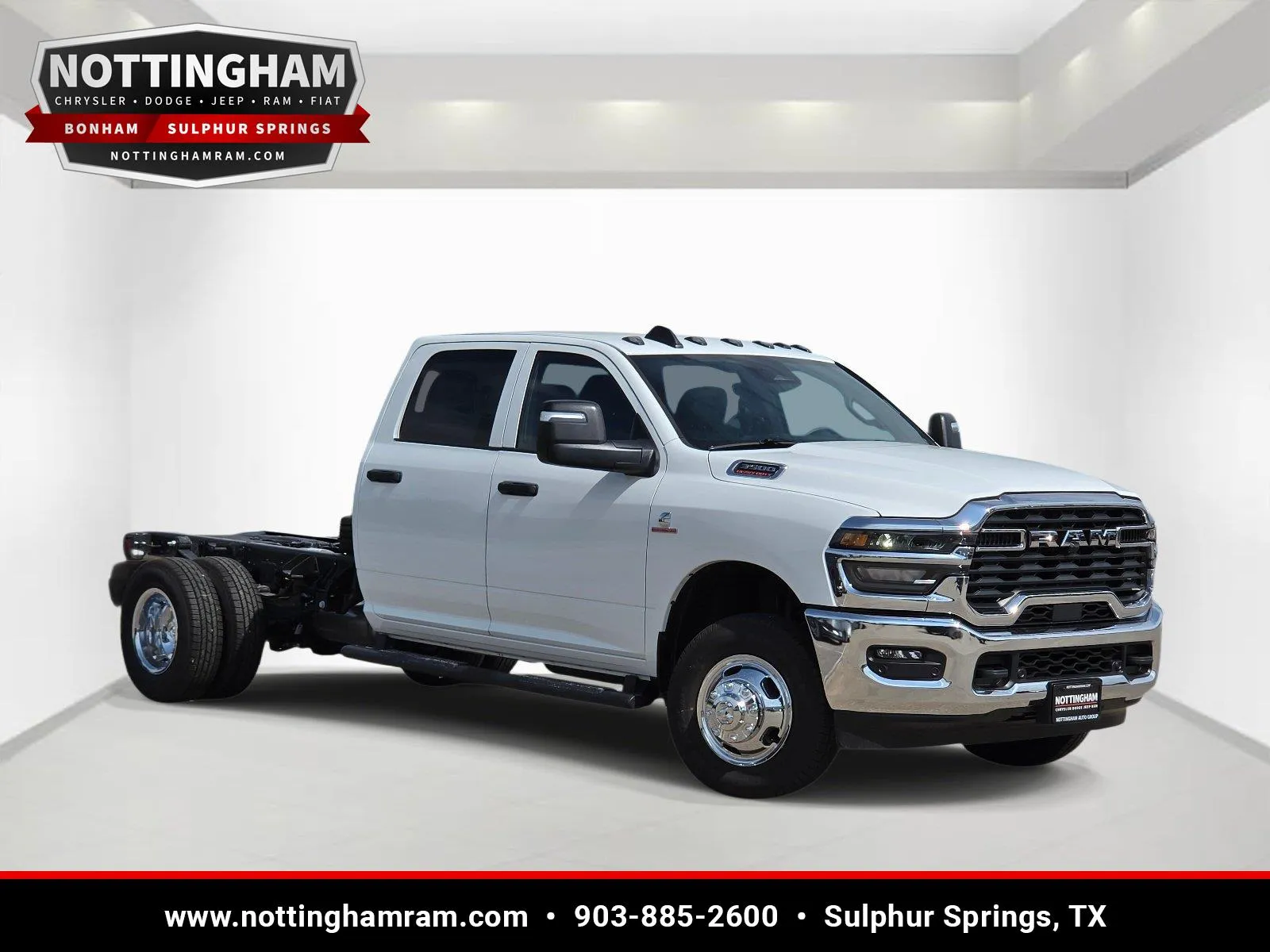 White 2026 Ram 3500 Chassis Cab Tradesman for sale in Sulphur Springs, TX