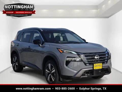 Gray 2024 Nissan Rogue SL for sale in Sulphur Springs, TX
