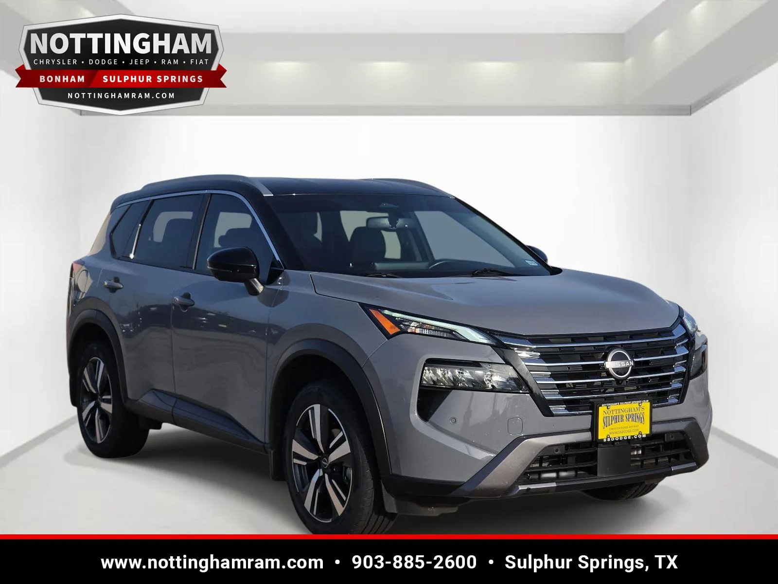 Gray 2024 Nissan Rogue SL for sale in Sulphur Springs, TX