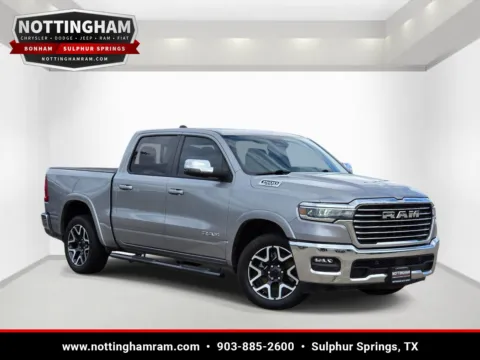 Silver 2025 Ram 1500 Laramie for sale in Sulphur Springs, TX