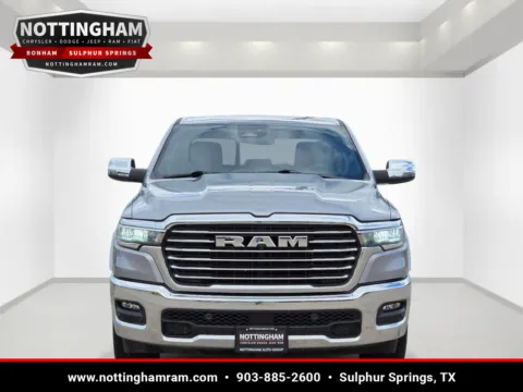 Photos of 2025 Ram 1500 Laramie for sale in Sulphur Springs, TX at Nottingham Chrysler Dodge Jeep Ram of Sulphur Springs