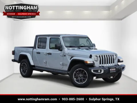 Silver 2022 Jeep Gladiator Overland for sale in Sulphur Springs, TX