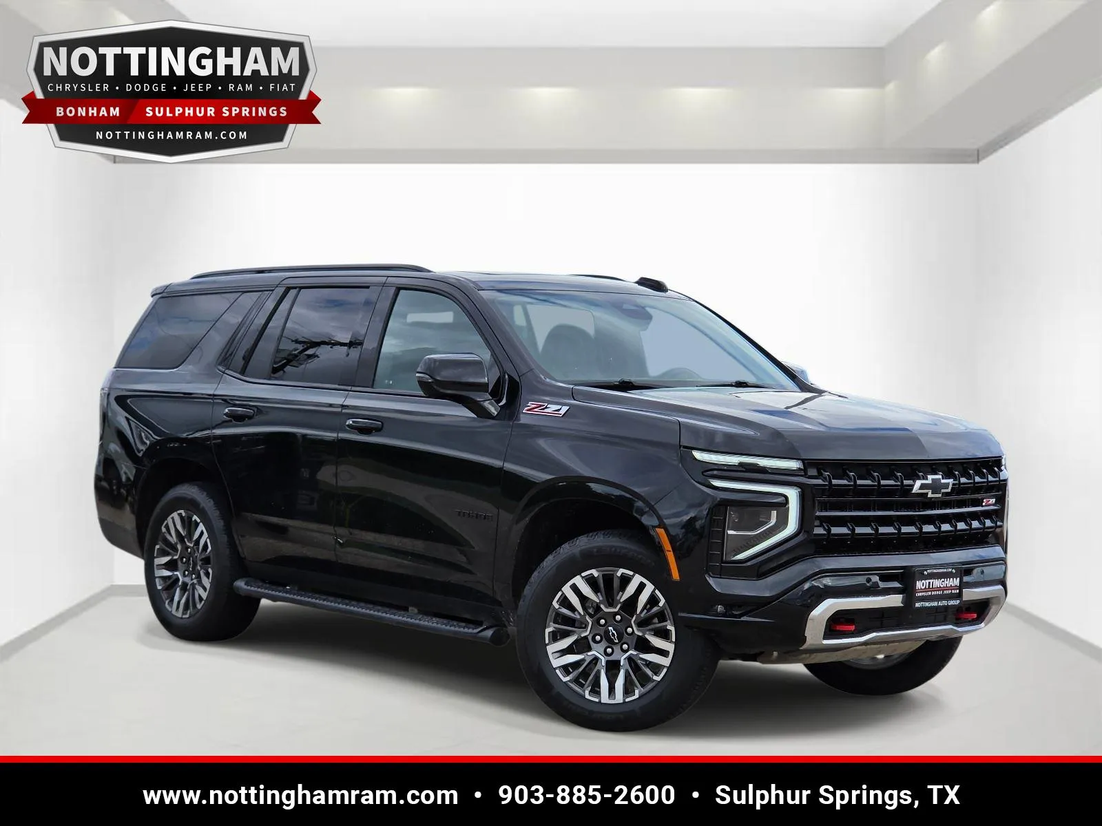 Black 2025 Chevrolet Tahoe Z71 for sale in Sulphur Springs, TX