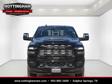 Photos of 2026 Ram 2500 Black Express for sale in Sulphur Springs, TX at Nottingham Chrysler Dodge Jeep Ram of Sulphur Springs
