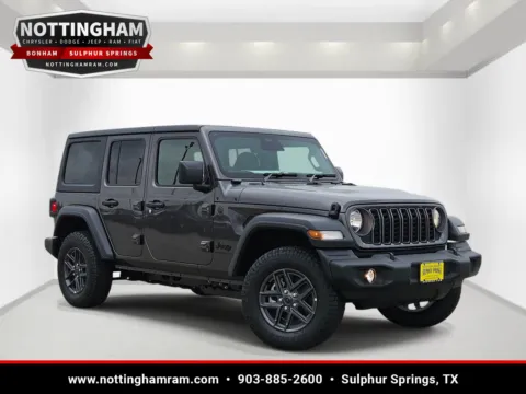 Gray 2026 Jeep Wrangler Sport for sale in Sulphur Springs, TX
