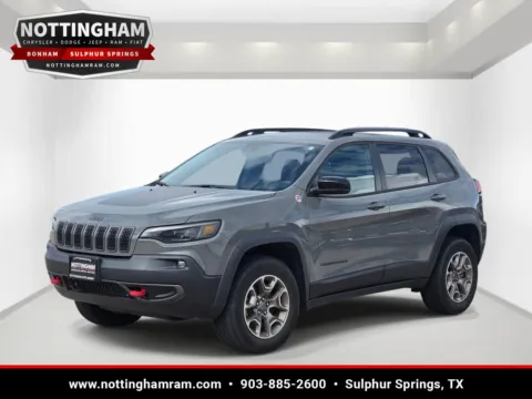 Another view of 2022 Jeep Cherokee Trailhawk for sale in Sulphur Springs, TX at Nottingham Chrysler Dodge Jeep Ram of Sulphur Springs