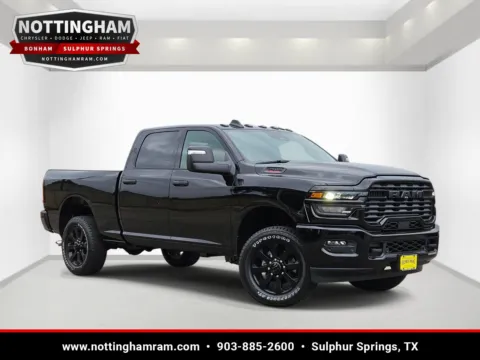 Black 2026 Ram 2500 Lone Star for sale in Sulphur Springs, TX