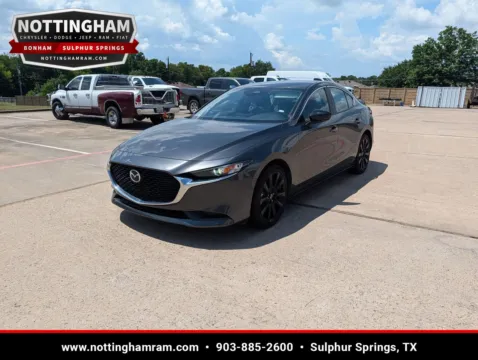 Another view of 2024 Mazda Mazda3 Sedan 2.5 S Select Sport for sale in Sulphur Springs, TX at Nottingham Chrysler Dodge Jeep Ram of Sulphur Springs