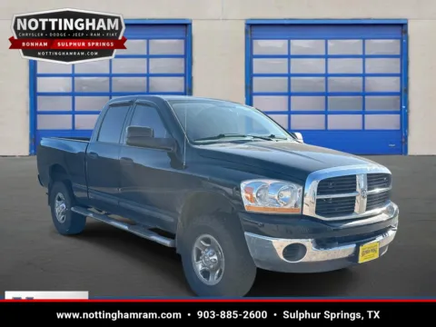 Black 2006 Dodge Ram 2500 SLT for sale in Sulphur Springs, TX