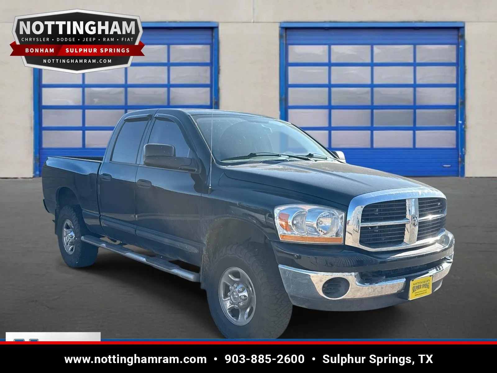 Black 2006 Dodge Ram 2500 SLT for sale in Sulphur Springs, TX