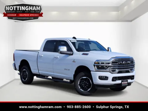 White 2026 Ram 2500 Laramie for sale in Sulphur Springs, TX